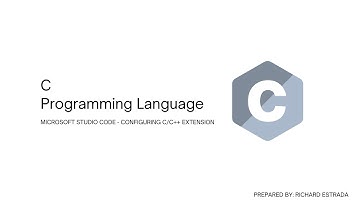 Microsoft Studio Code  - Configuring C/C++ Extension