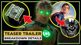 LANTERNS | TEASER TRAILER - BREAKDOWN DETAILS & EASTER EGGS DCU