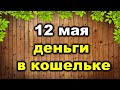 12 мая денежный день, деньги в кошельке