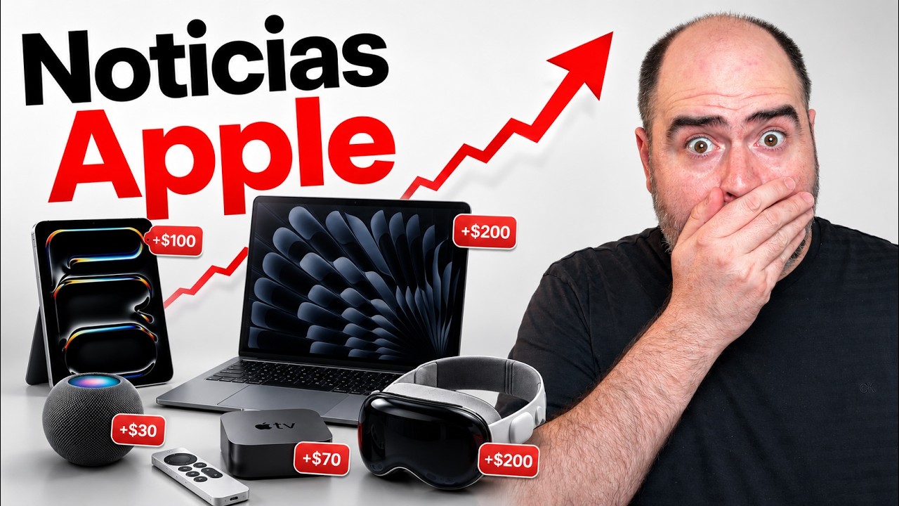 Tus próximos productos Apple serán mucho más caros $$$