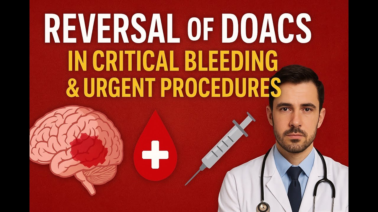 Reversal of DOACs in Critical Bleeding and Urgent Procedures: Latest Evidence and Insights