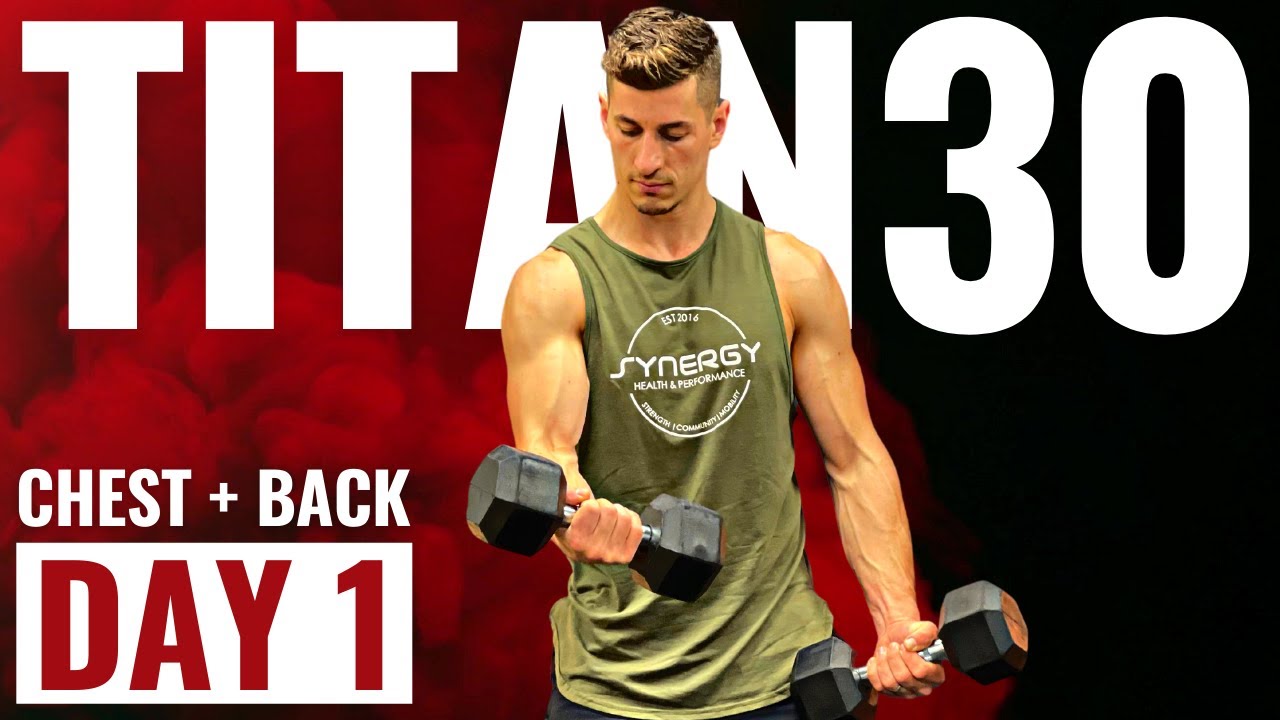 20MIN CHEST AND BACK DUMBBELL WORKOUT No Bench YouTube