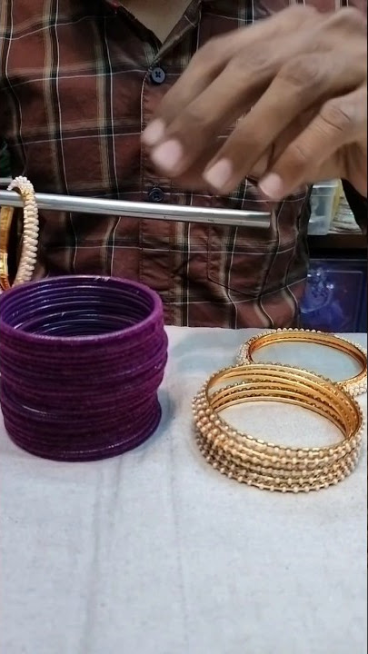 Making Beautiful Bangle Set | Making Shorts | Purple Bangle Set | #shorts #viral #bangles