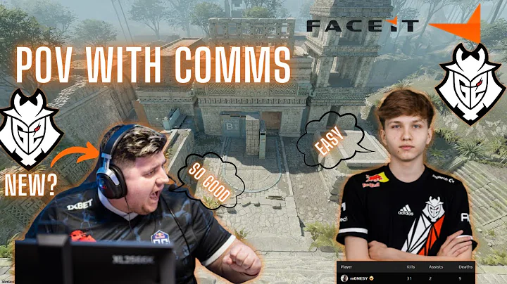 m0NESY POV with COMMs & HeavyGod | New G2 member? | CS2 Pro Gameplay (Ancient)