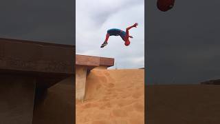 Spiderman parkour😱#shorts