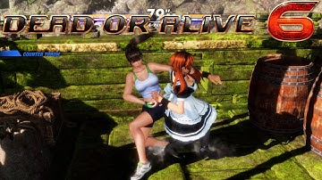Dead or Alive 6 Hitomi vs Phase 4 CPU vs CPU AI vs AI (hardest level 8)