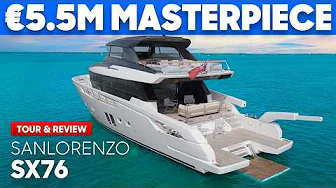 🛥️ One Yacht, Two Personalities 👥 Discover the Sanlorenzo SX76’s Dual Nature