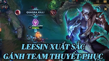 [LMHT:Tốc Chiến] Leesin đánh quá xuất thần Gánh team đầy thuyết phục | Hữu Tân đang bị ốm
