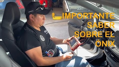 Importante recomendación sobre el ónix turbo.