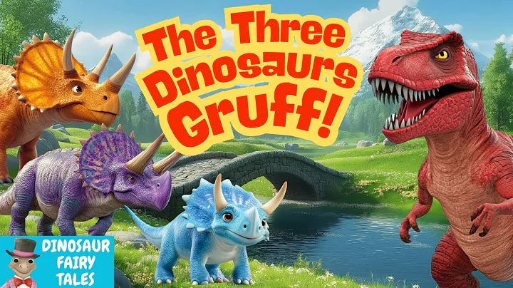 🦖 The Three Dinosaurs Gruff - A Three Billy Goats Gruff Fairy Tale for Kids