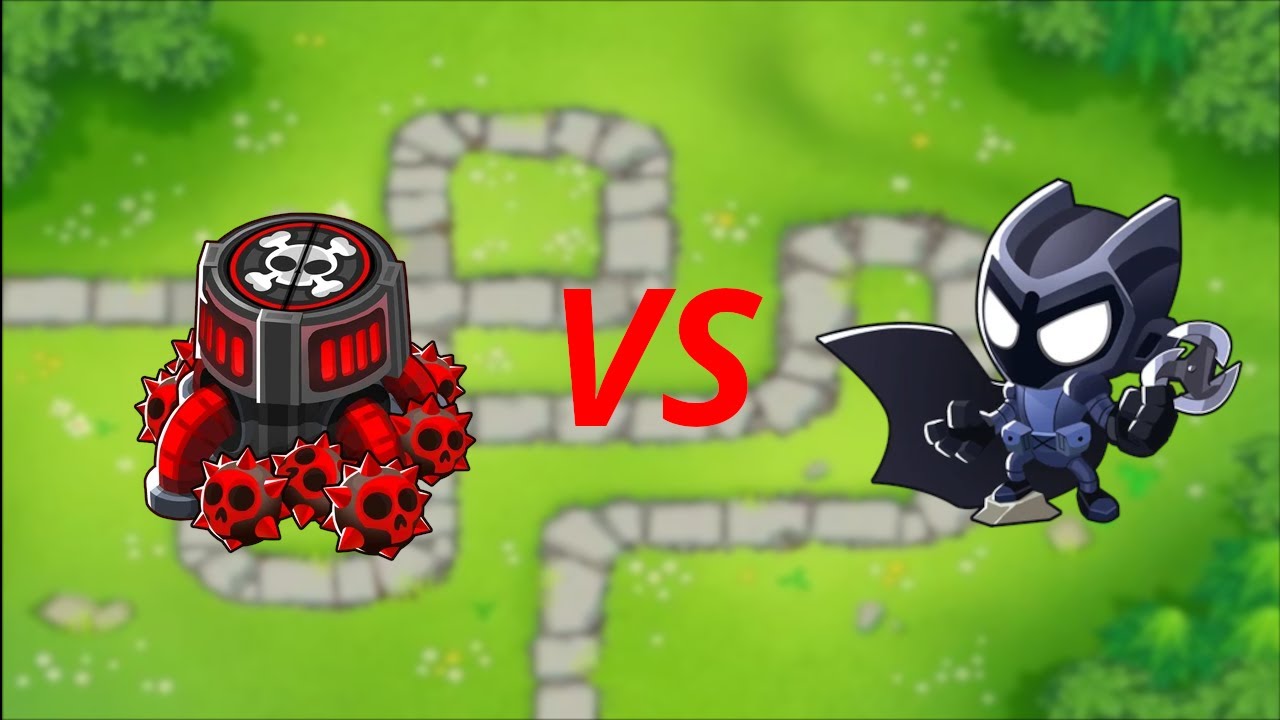 Super Mines vs Legend Of The Night BTD6 Comparison YouTube