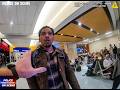 Man unleashes MAX CHAOS at the Dallas-Fort Worth Airport Concourse