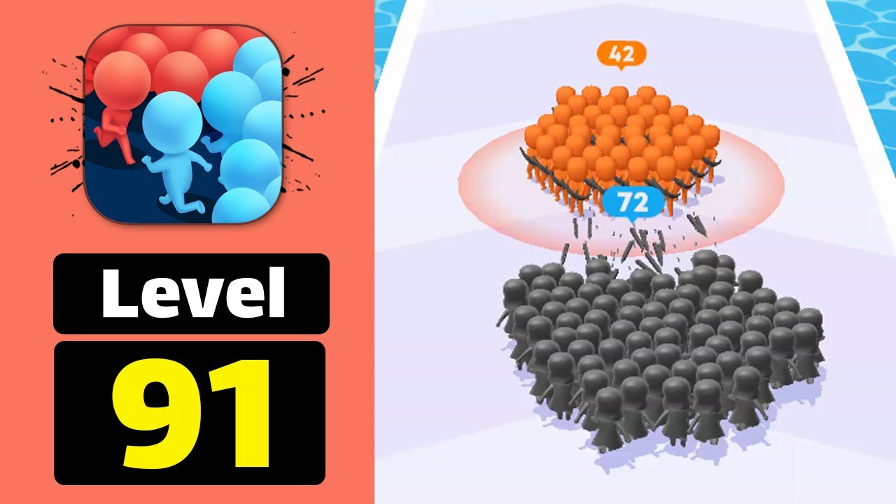 Count Masters: Stickman Games - Level 91 Walkthrough