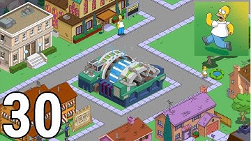 The Simpsons Tapped Out - Full Gameplay / Walkthrough Part 30 (IOS, Android) XP Collider Unlocked!
