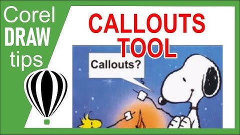 Creating callouts in CorelDraw
