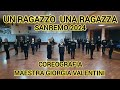 UN RAGAZZO UNA RAGAZZA || SANREMO 2024 || COREOGRAFIA MAESTRA GIORGIA VALENTINI || BALLO DI GRUPPO