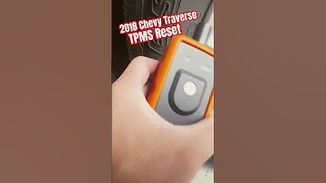 Do you guys reset #trpms sensors when doing #tirerotation ? 2018 #chevy #chevrolet #traverse #shorts