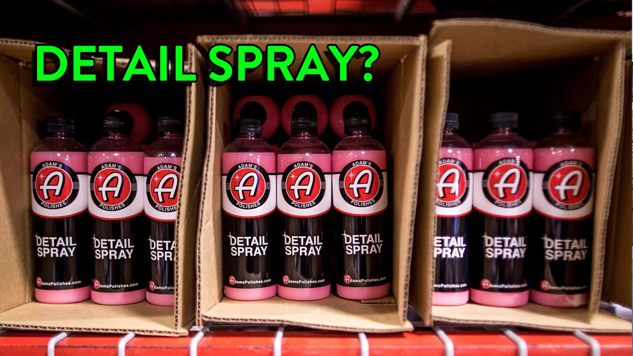 Detail Spray - Keep your Clear Coat Shiny 