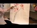 Уроки по рисованию лотоса 荷花 в китайской живописи и живописи у-син Урок 1 Цветок лотоса