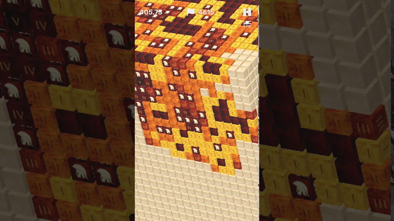 Mastermine 70x70 Cube iOS 3D Minesweeper Roman Skin