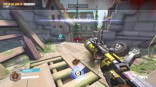 Overwatch eichenwalde Junkrat quadruple rip tire