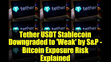 Tether USDT Stablecoin Downgraded to 