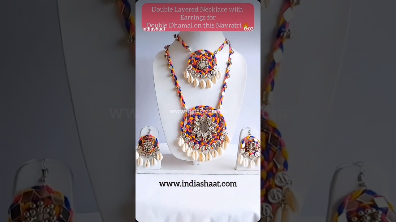 Multicolored Jewellery Set 