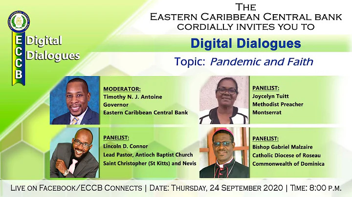 ECCB Digital Dialogues   Pandemic and Faith