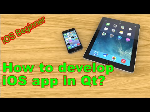 iOS Beginner - How to develop a simple Qt app for iPad?