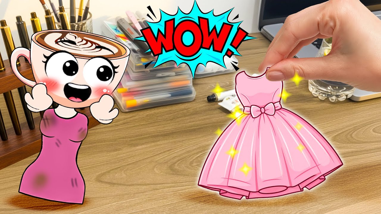 OMG🔥 La transformación Kpop de CAPPUCCINA sorprende a todos 😍! | Sprunki in Real Life Español