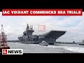IAC Vikrant, India’s First Indigenous Aircraft Carrier, Sails For Maiden Sea Trial