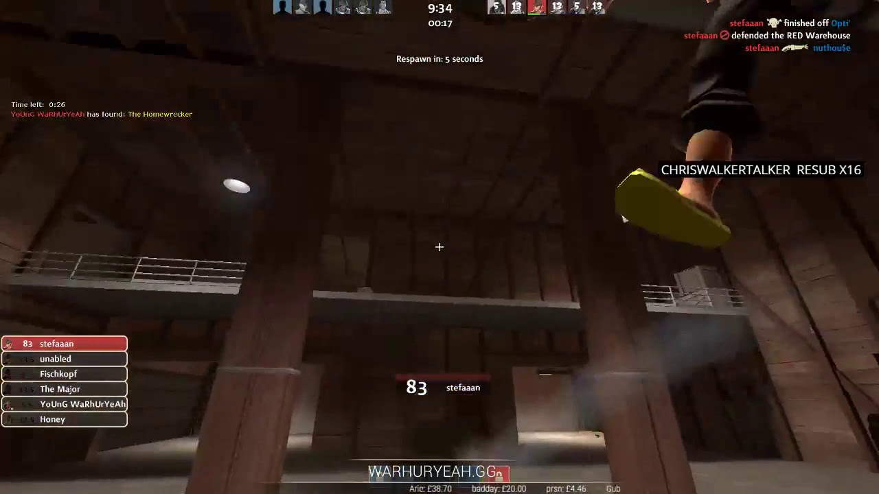 TF2 Stream Highlight: schocky saves the game