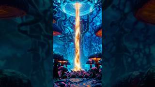Fantasy Sci‑Fi Techno Visual Story | Telescoping Moons (Psychedelic Trip)