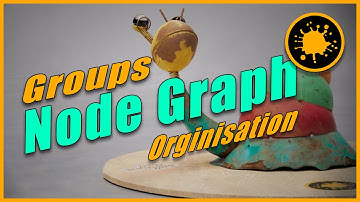 Learn Mari Node Graph | Backdrops, StickyNotes and Groups