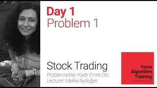 Inzva Algorithm Training Intermediate Set Solutions - Problem Stock Trading