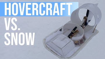 FT Hovercraft in the Snow
