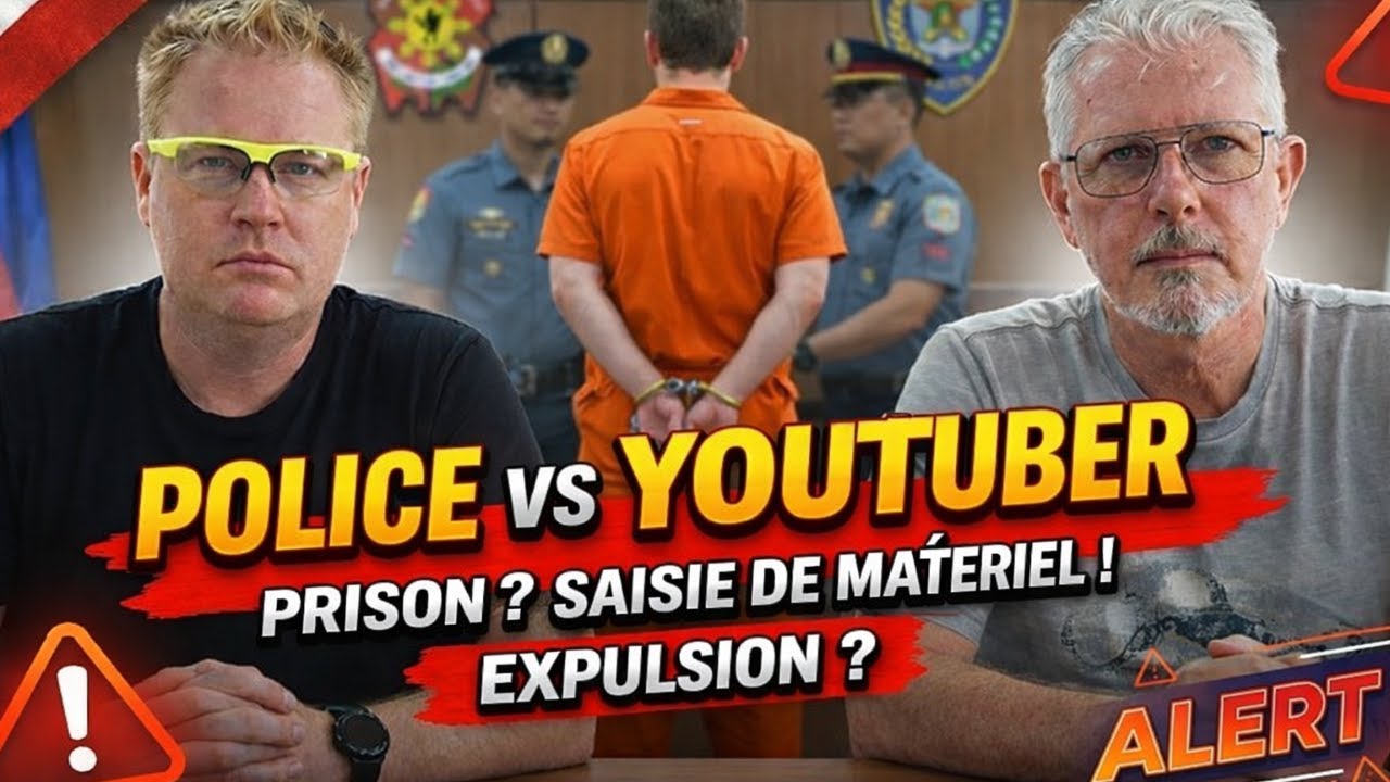🚨 POLICE RAID aux Philippines : Ce Vlogueur a TOUT Perdu (Loi Anti-Vlogging)