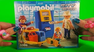 NEW Key & Bank Card for Holiday Sets Playmobil     Airport Ticket Machine 