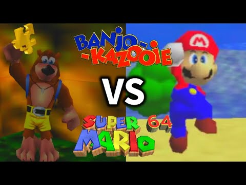 Banjo Kazooie VS Mario 64 What Banjo does BETTER