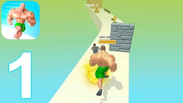 Muscle Rush - All Levels Gameplay Walkthrough Part 1 (IOS/Android)