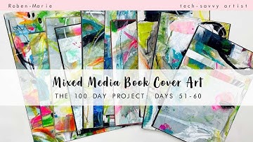 The 100 Day Project Flip Through Days 51 - 60 (2022)