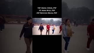 Ssp Amara Athar, Psp - Sp Aisha Butt, Psp - Asp Rizwana Malik, Psp