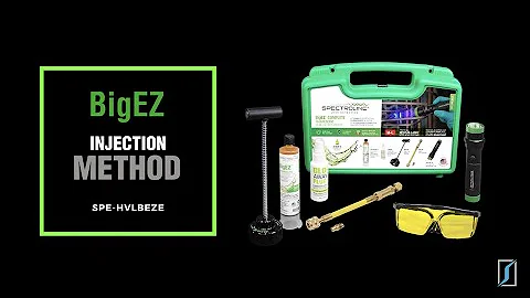 How to use AC Dye to Find Leaks: Spectroline BigEZ™ Injector Method