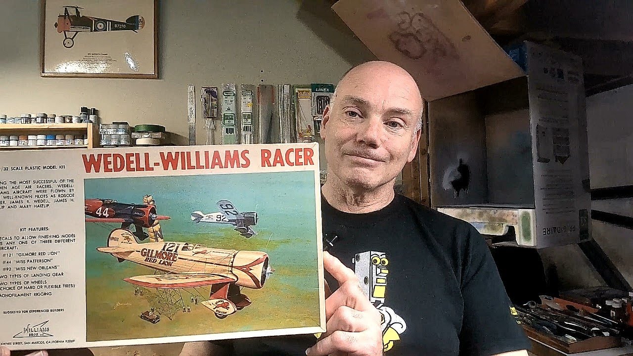 The Williams Bros. 1/32 Scale Wedell-Williams Racer: Part 1 - YouTube