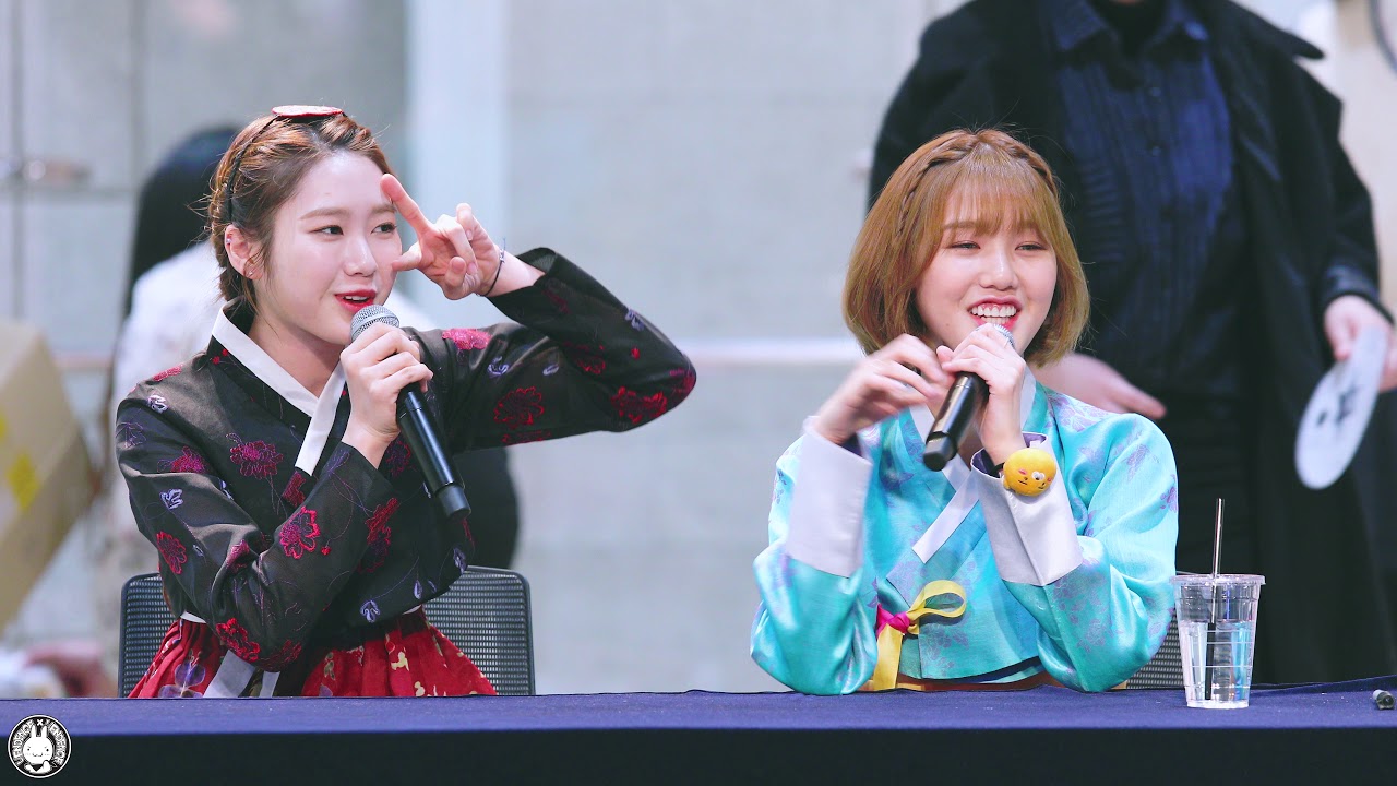 [4K] 180218 오마이걸 지호 직캠 '깐족대왕 지호(미미 성대모사)' Oh My Girl(Jiho) Fancam @오마이걸 팬사인회 롯데월드몰 시네파크 By 벤뎅이