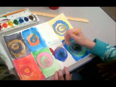 Download Wassily Kandinsky Squares With Concentric Circles Gif