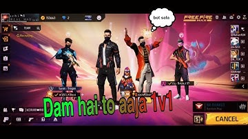 Random players challenged me for 1v1😂 made him cry 🗿#1v4clutch #freefire #ff #1vs4 #gaming #youtube