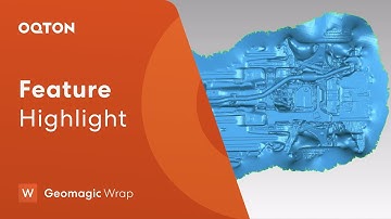 Clean up noisy point-cloud data with HD Mesh Construction – Geomagic Wrap | Feature Highlight
