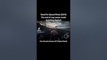 (TikTok Video): Need For Speed Rivals (2013) - Zephyr chase (The end of the cop career)