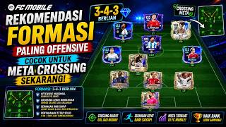 COCOK UNTUK META SEKARANG, CROSSING & CUTTING INSIDE?! REKOMENDASI FORMASI META EVENT TOTS FC MOBILE